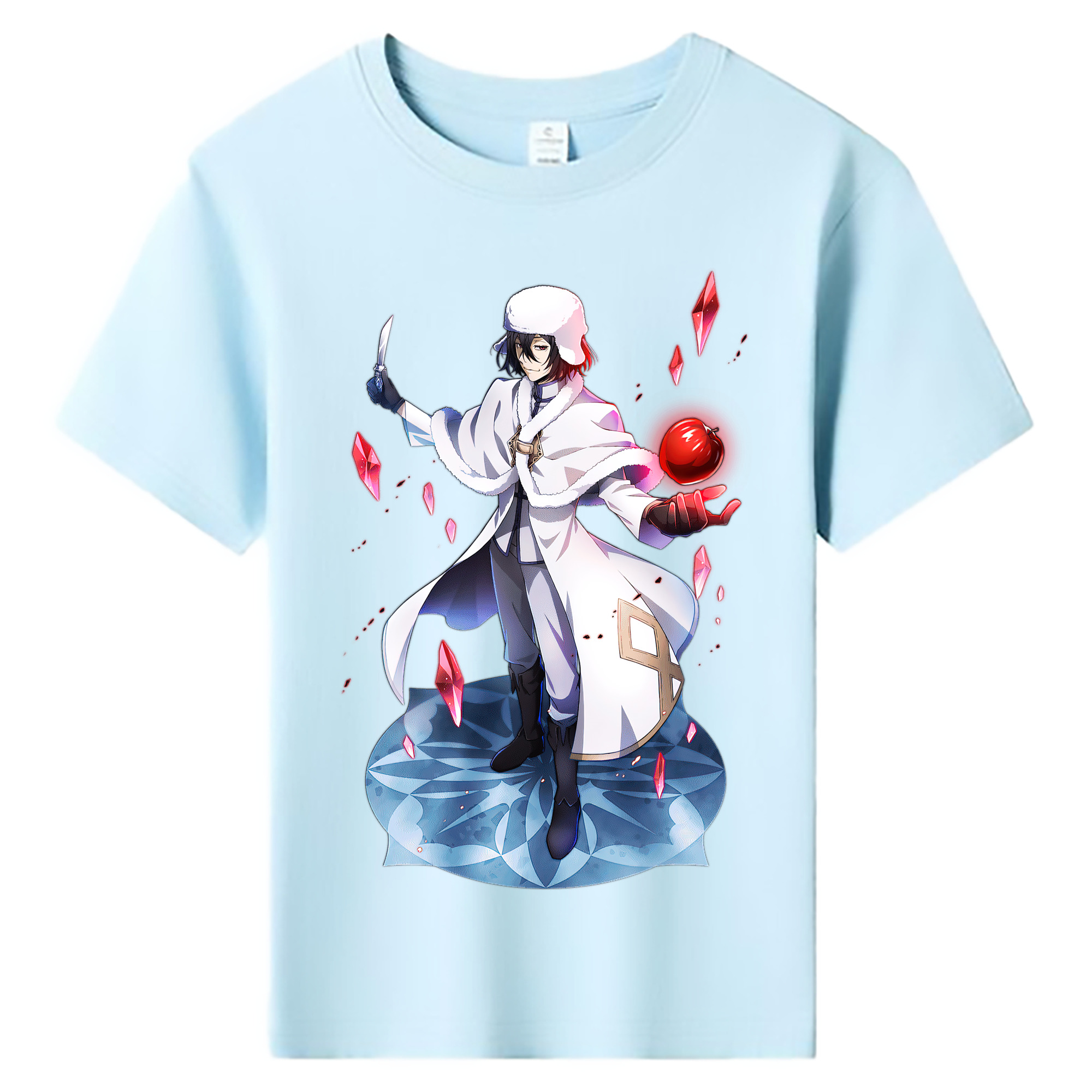 （画像用） 文豪ストレイドッグス Bungo Stray Dogs 綿100％キッズTシャツ（フロントプリント）